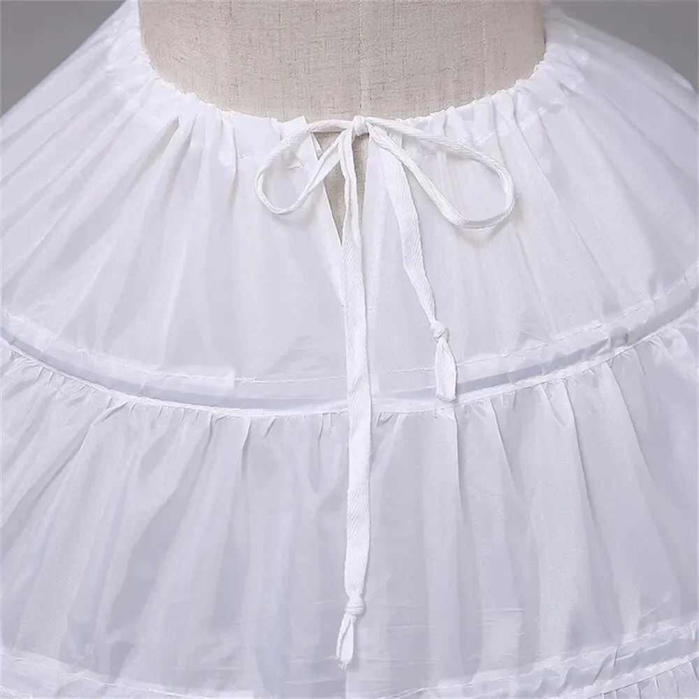 6 Hoops Crinoline Ball Gown Petticoat Wedding Accessories