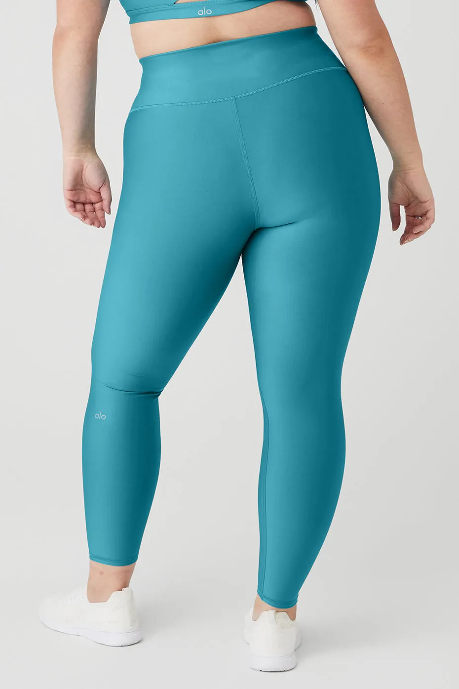 7/8 High-Waist Airlift Legging - Blue Splash