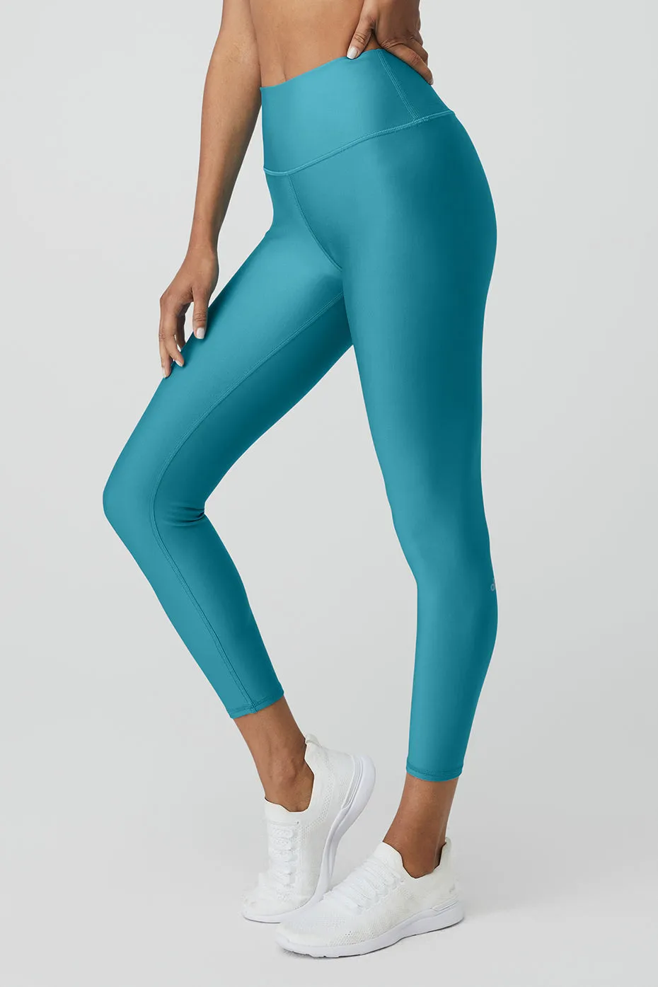 7/8 High-Waist Airlift Legging - Blue Splash