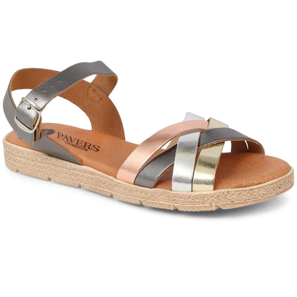 Adjustable Buckle Sandals  - LYAN39003 / 325 391