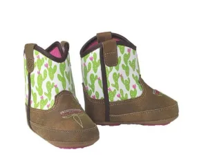 Ariat Infant Girls Lil' Stomper Cactus Western Boots A442000444