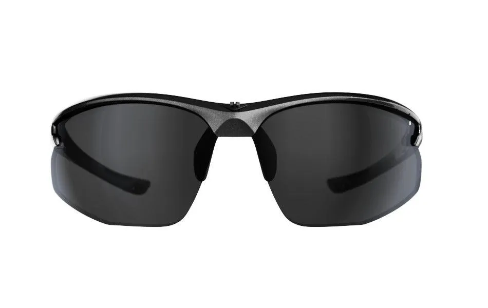 Bliz Motion Sport Sunglasses (Smoke Silver Mirror/Black)