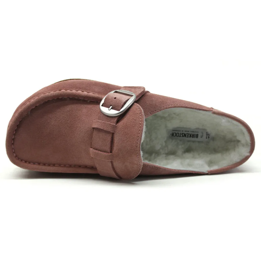 Buckley Shearling Suede Leather Unisex Clogs