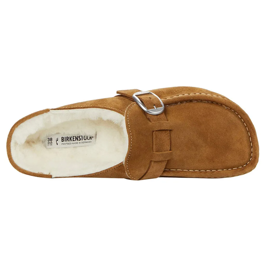 Buckley Shearling Suede Leather Unisex Clogs