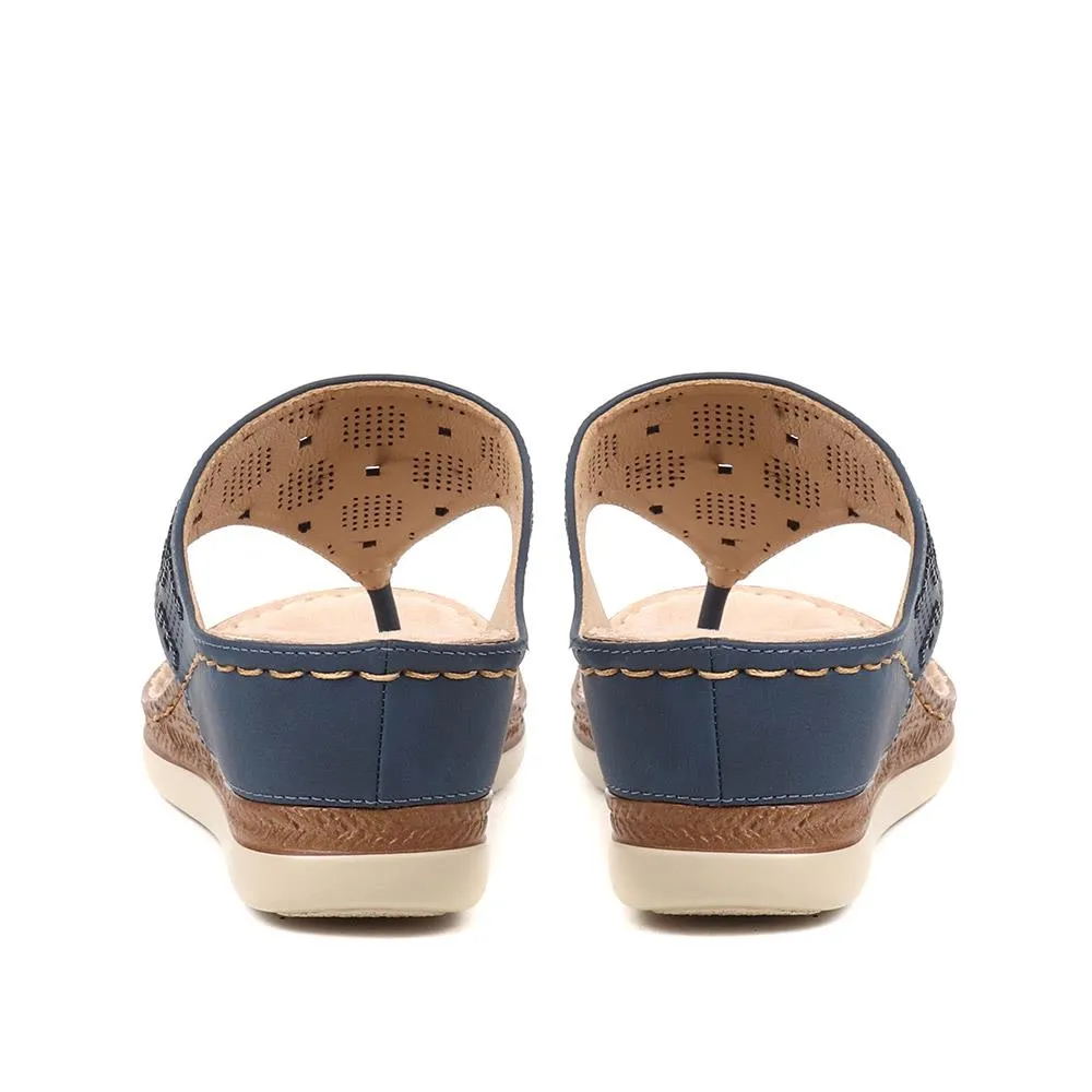 Casual Wedge Toe Post - BAIZH37081 / 323 513