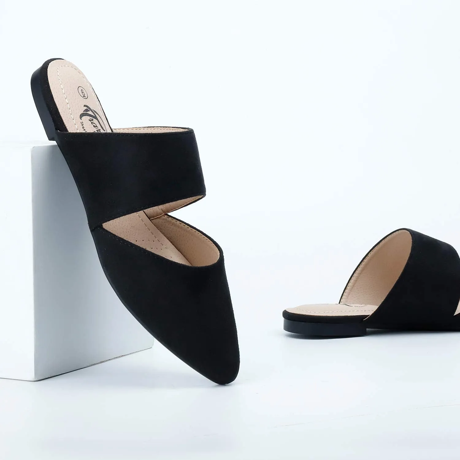 Celeste Pointed Toe Mules