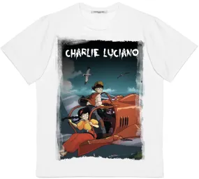 Charlie Luciano Castle In The Sky T-Shirt White