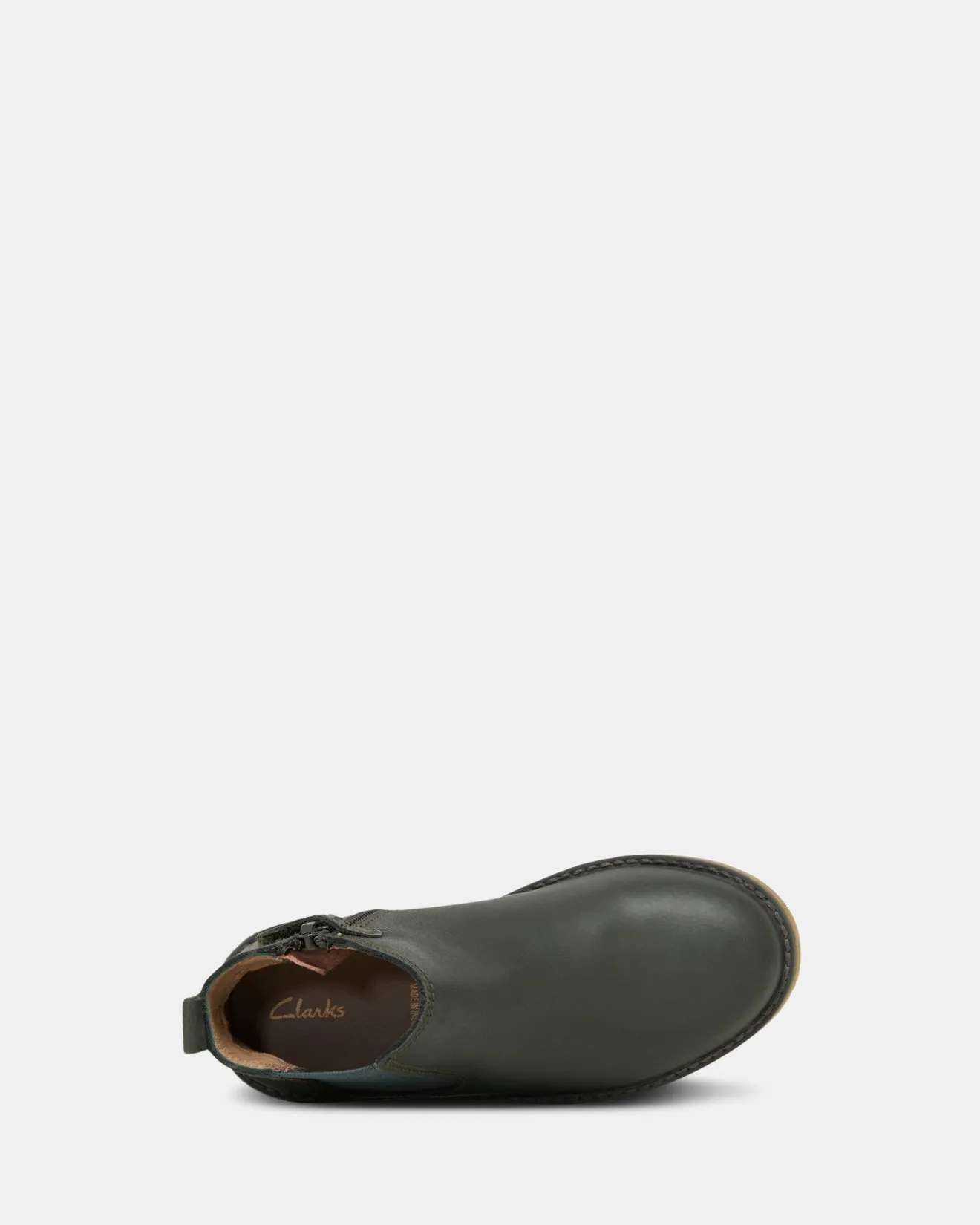 Chelsea II Junior Dark Olive Leather