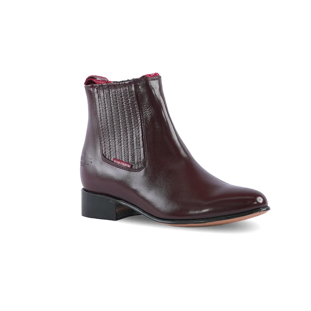 Classic Chelsea Boot Napa Vino E500