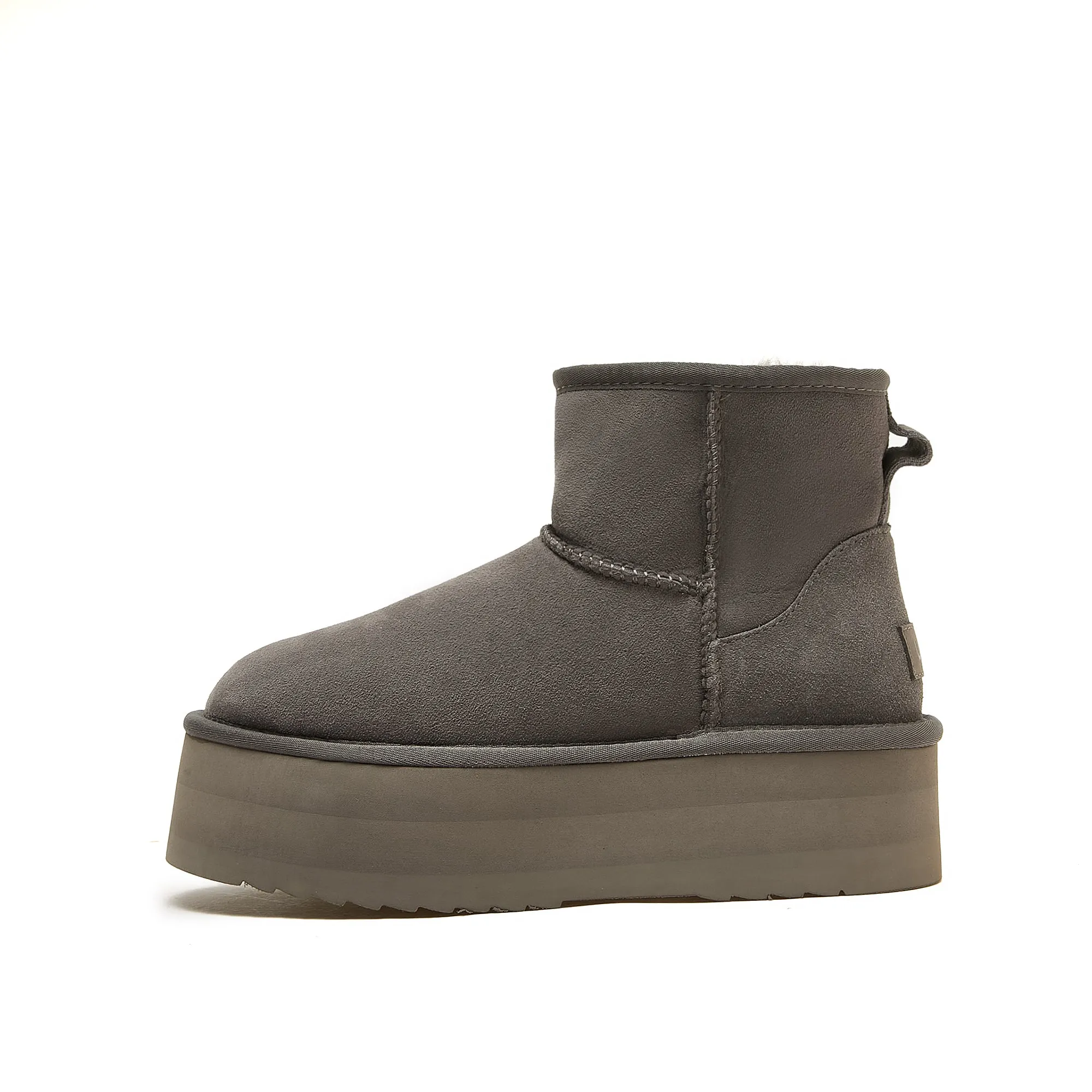 Classic Ultra Mini Platform Ugg - High Platform Short Boot - 100% A-Grade Double Face Australian Sheepskin