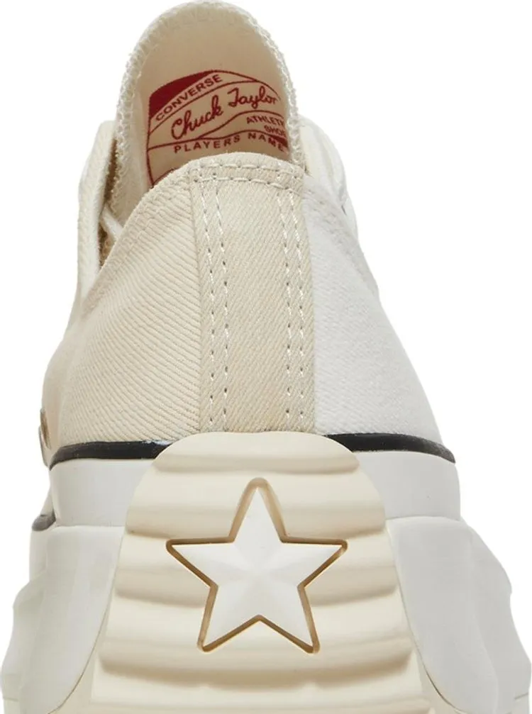 Converse Run Star Hike Low Summer Denim - Vintage White, cream