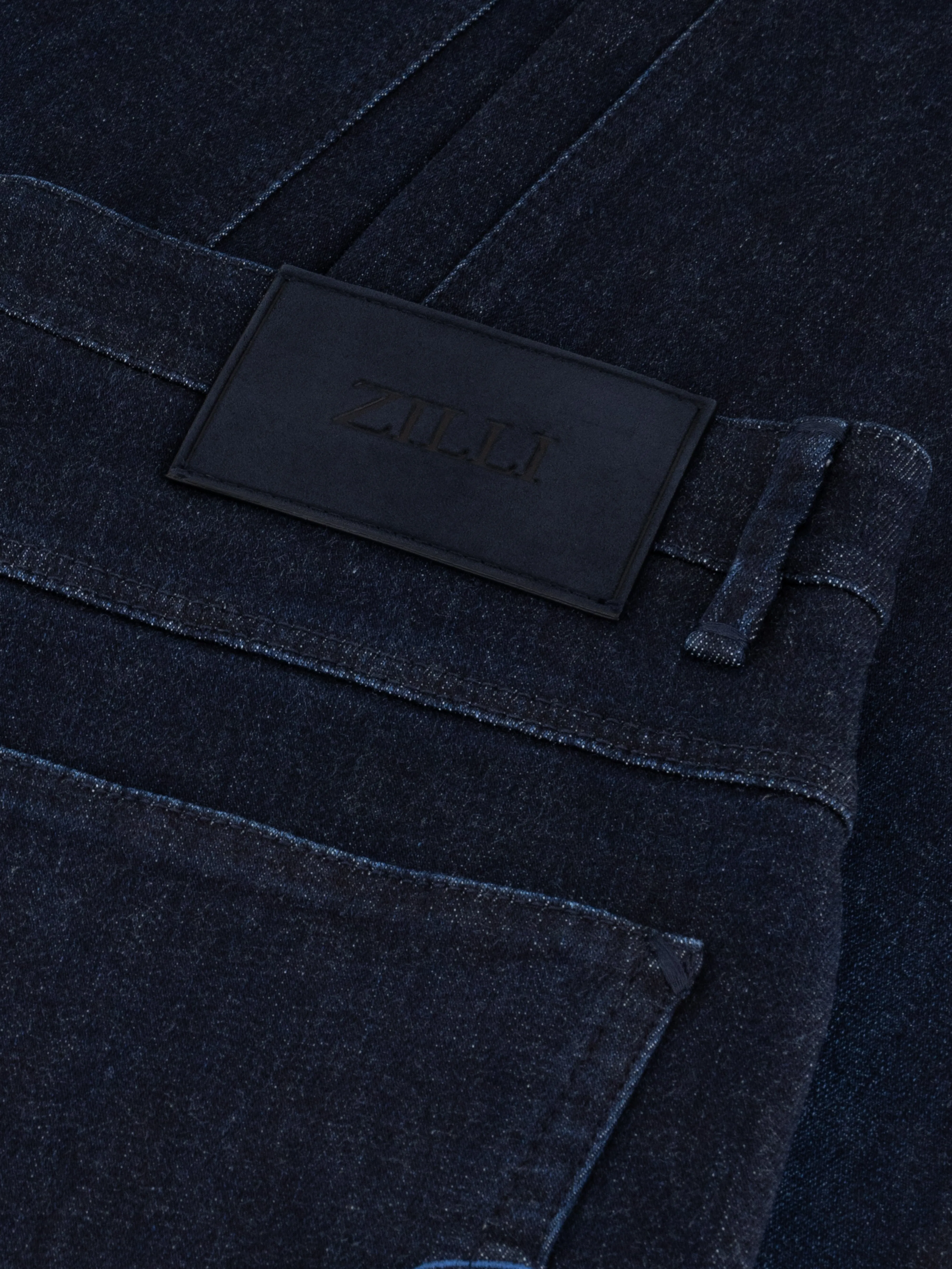 Cotton Jeans Navy Blue