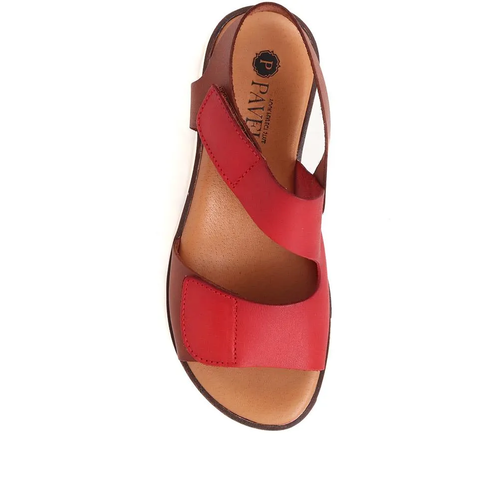 Double-Strap Touch-Fasten Sandals  - LYAN39019 / 325 394