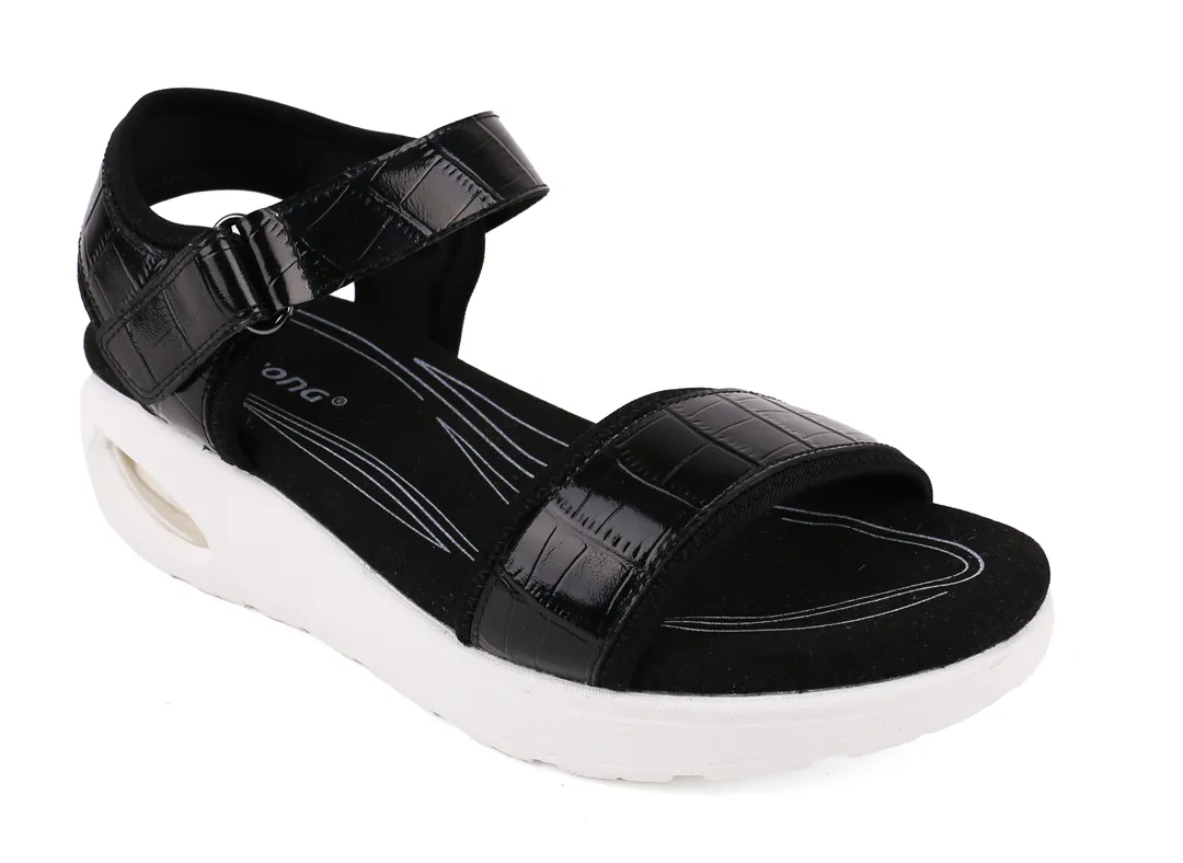 DR.KONG WOMEN TOTAL CONTACT SANDALS DK-S3001726-BLK(RP : $169)