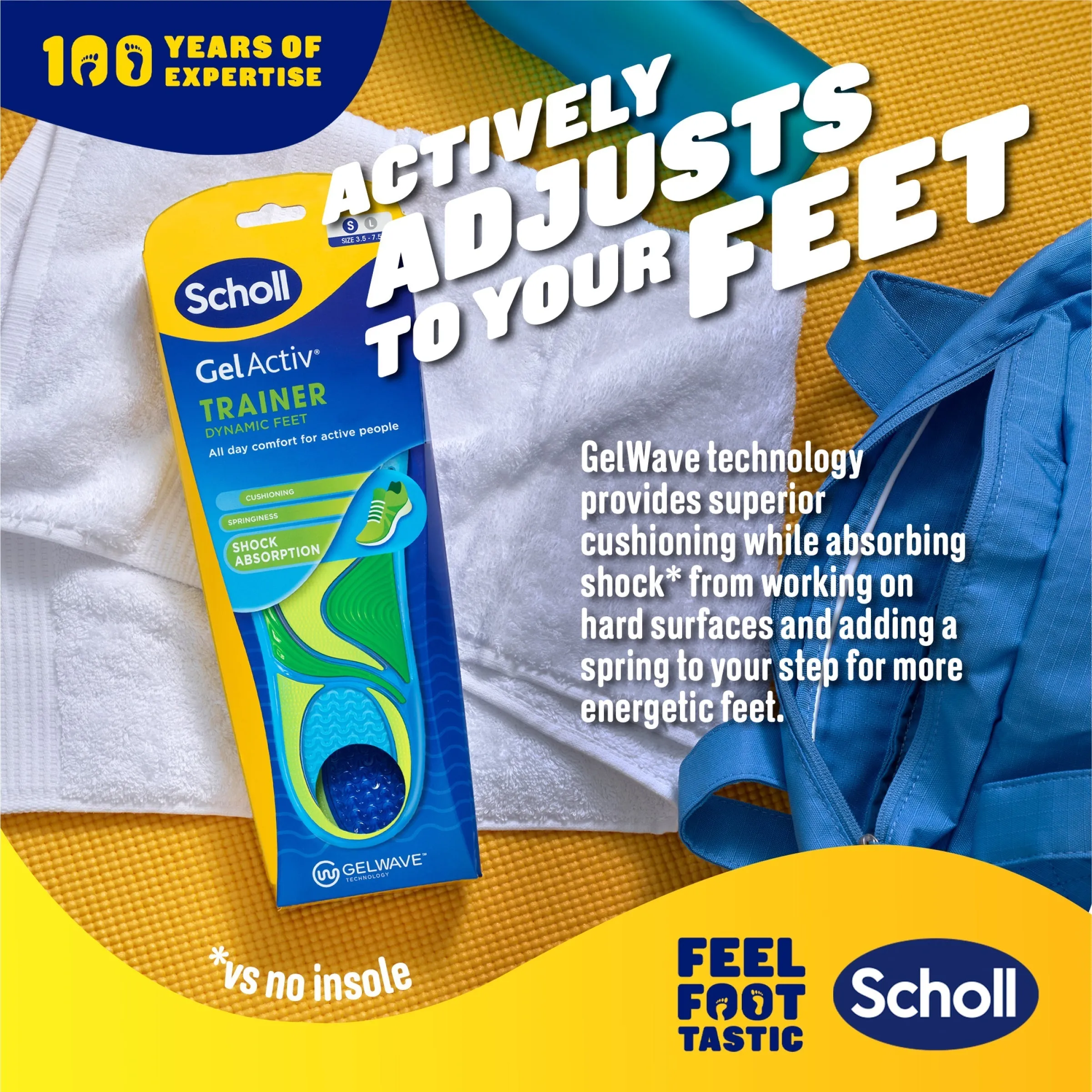 GelActiv™ Trainer Insoles Small