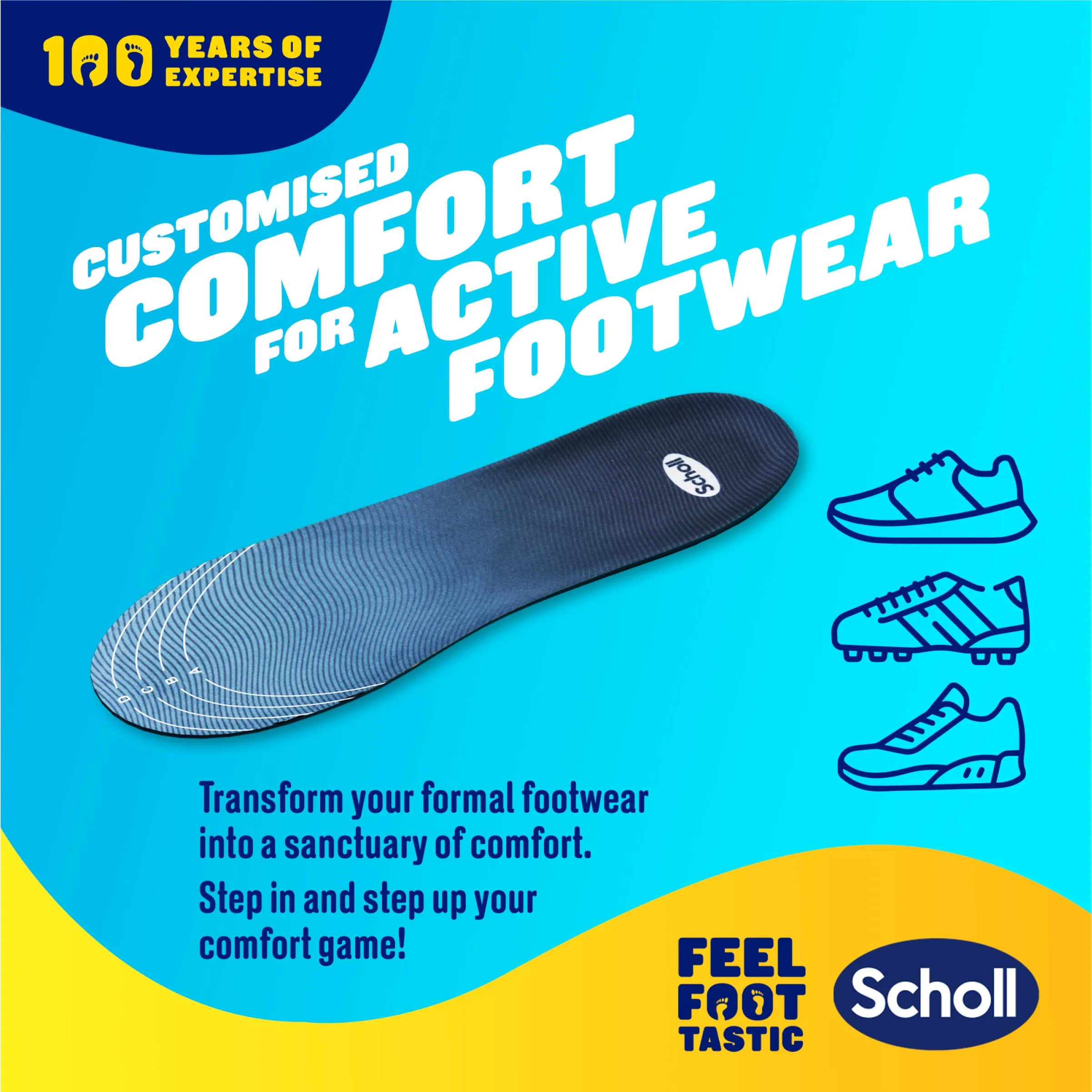 GelActiv™ Trainer Insoles Small