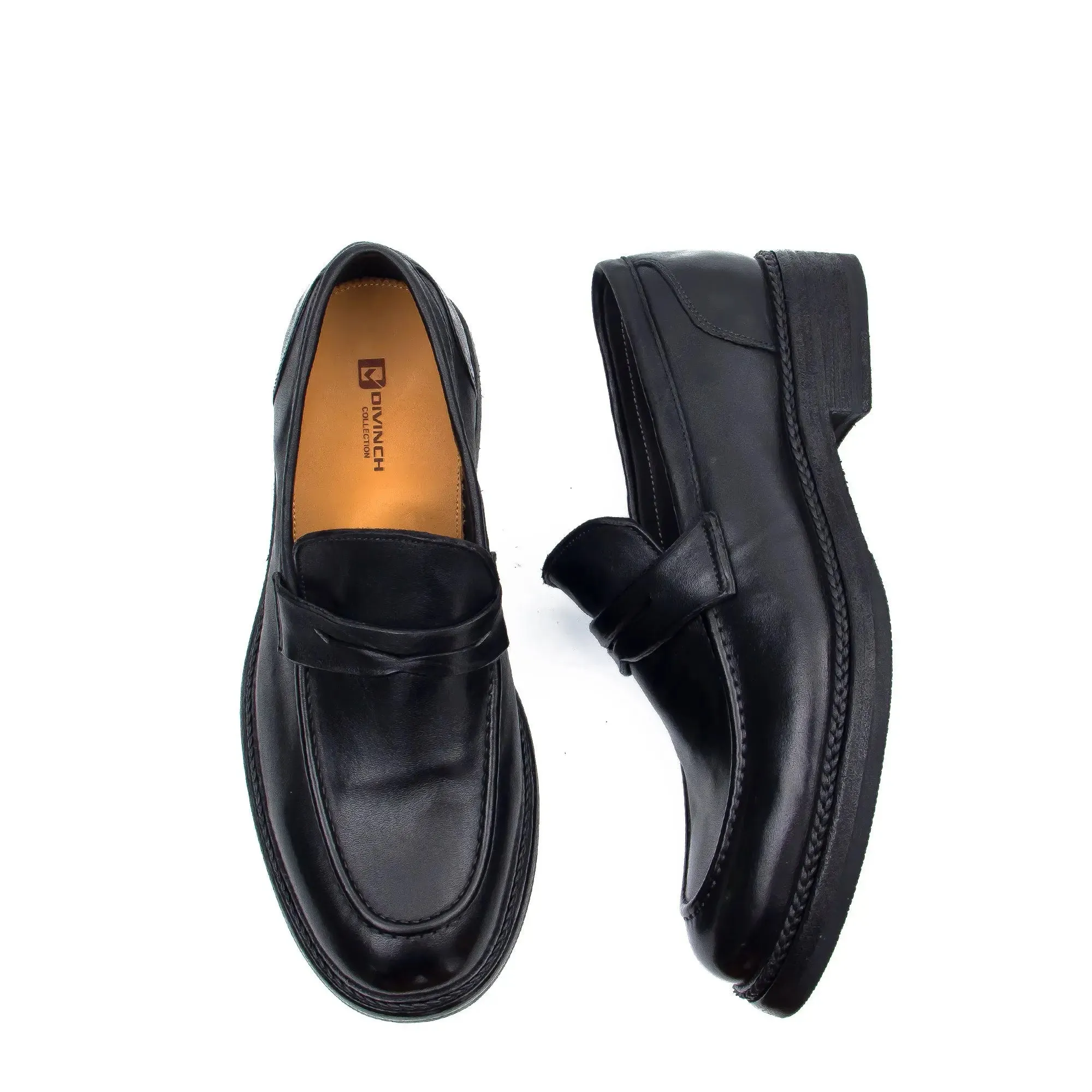 Goodyear Horse Leather Loafers D82807