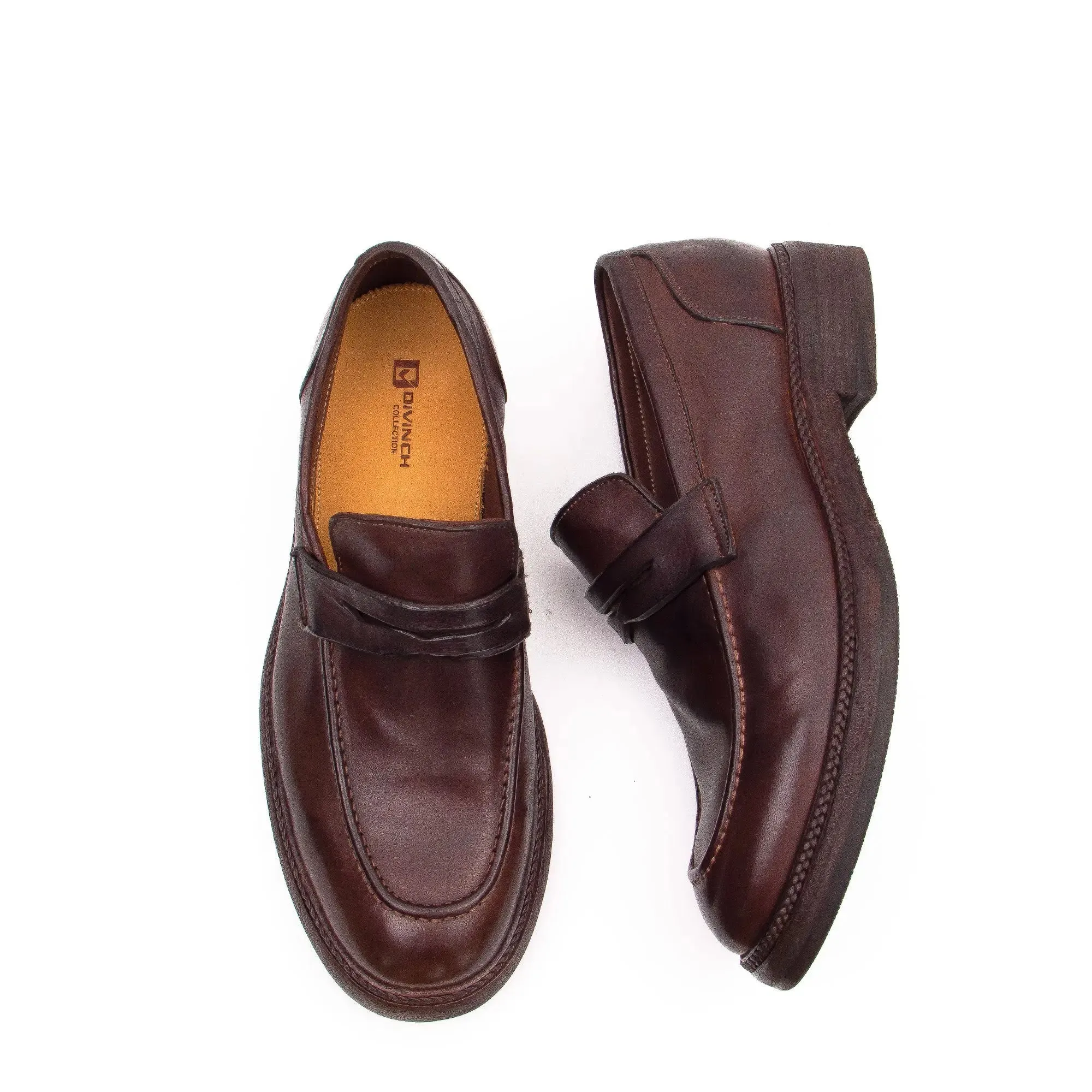 Goodyear Horse Leather Loafers D82807