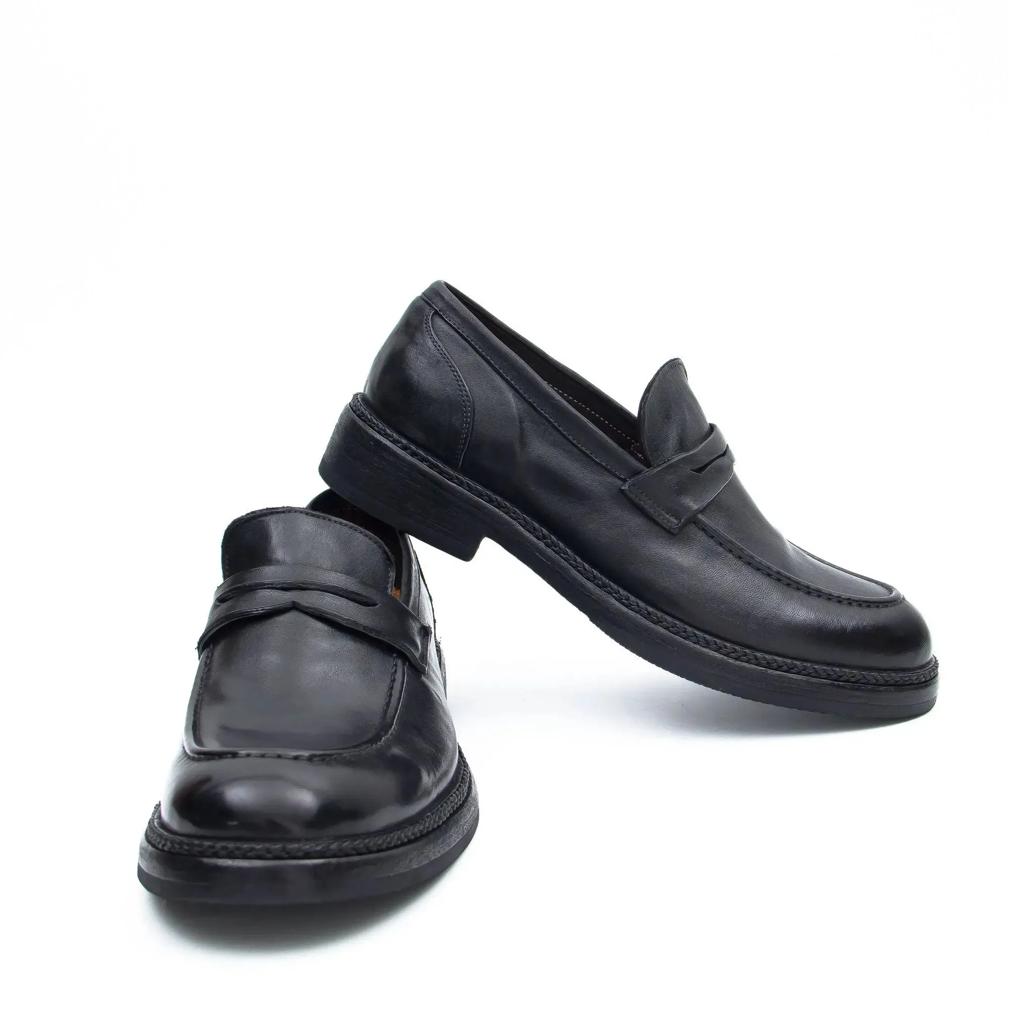 Goodyear Horse Leather Loafers D82807