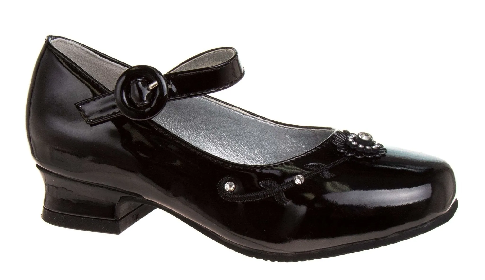 Josmo Girls Black Dress Shoes (Little Kid/Youth)