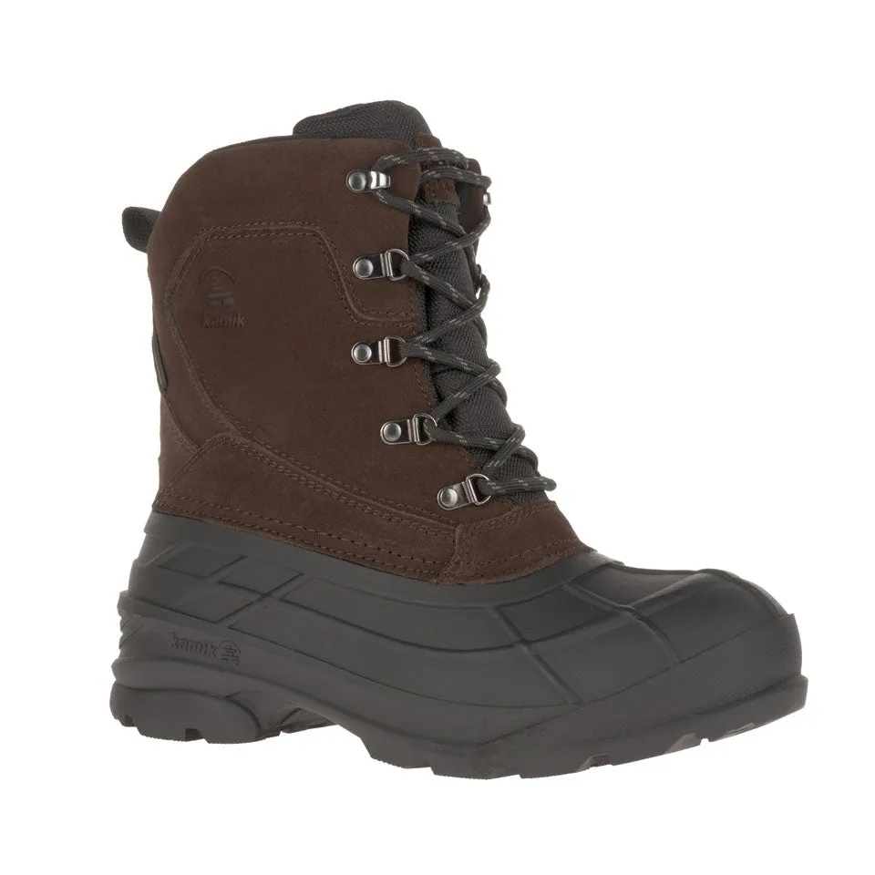 Kamik Men's Fargo 2 Dark Brown Wide Width