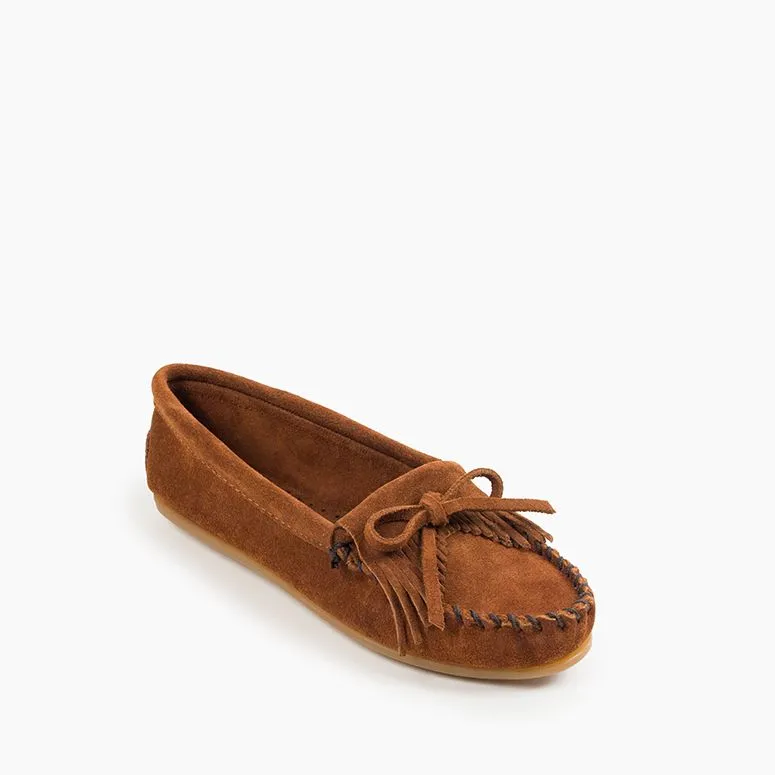 Kilty Hardsole Moccasin in Brown