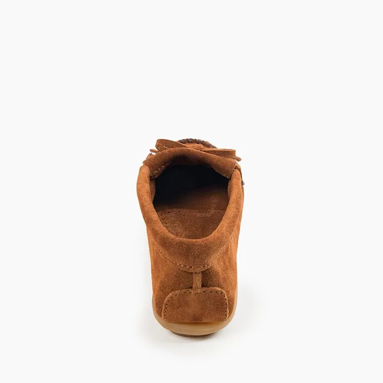 Kilty Hardsole Moccasin in Brown