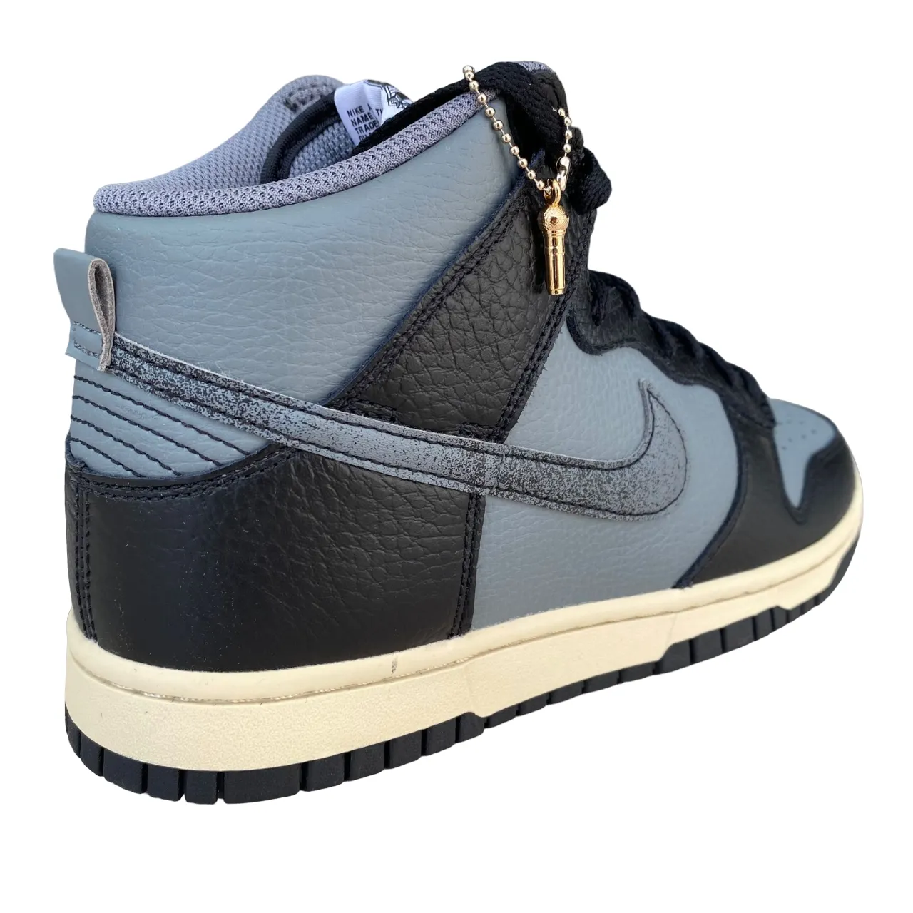 Nike Dunk Hi Retro Premium men's high-top sneakers shoe DV7216-001 gray black