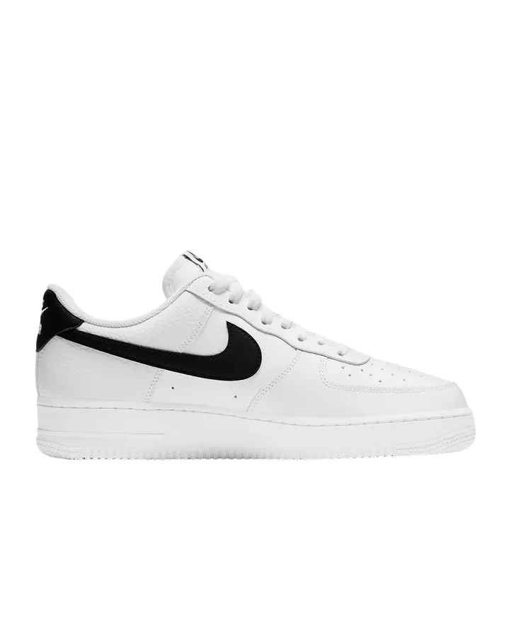 Nike men's sneakers shoe Air Force 1 '07 CT2302-100 white black