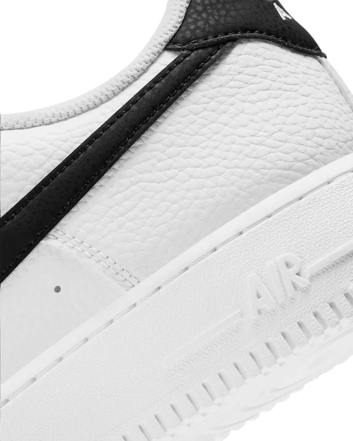 Nike men's sneakers shoe Air Force 1 '07 CT2302-100 white black