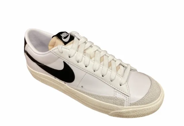 Nike women's sneakers shoe Blazer Low '77 DC4769 102 white-black-sand