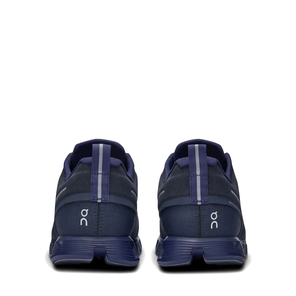 On Men's Cloud 5 Waterproof Sneaker in Navy/Ink