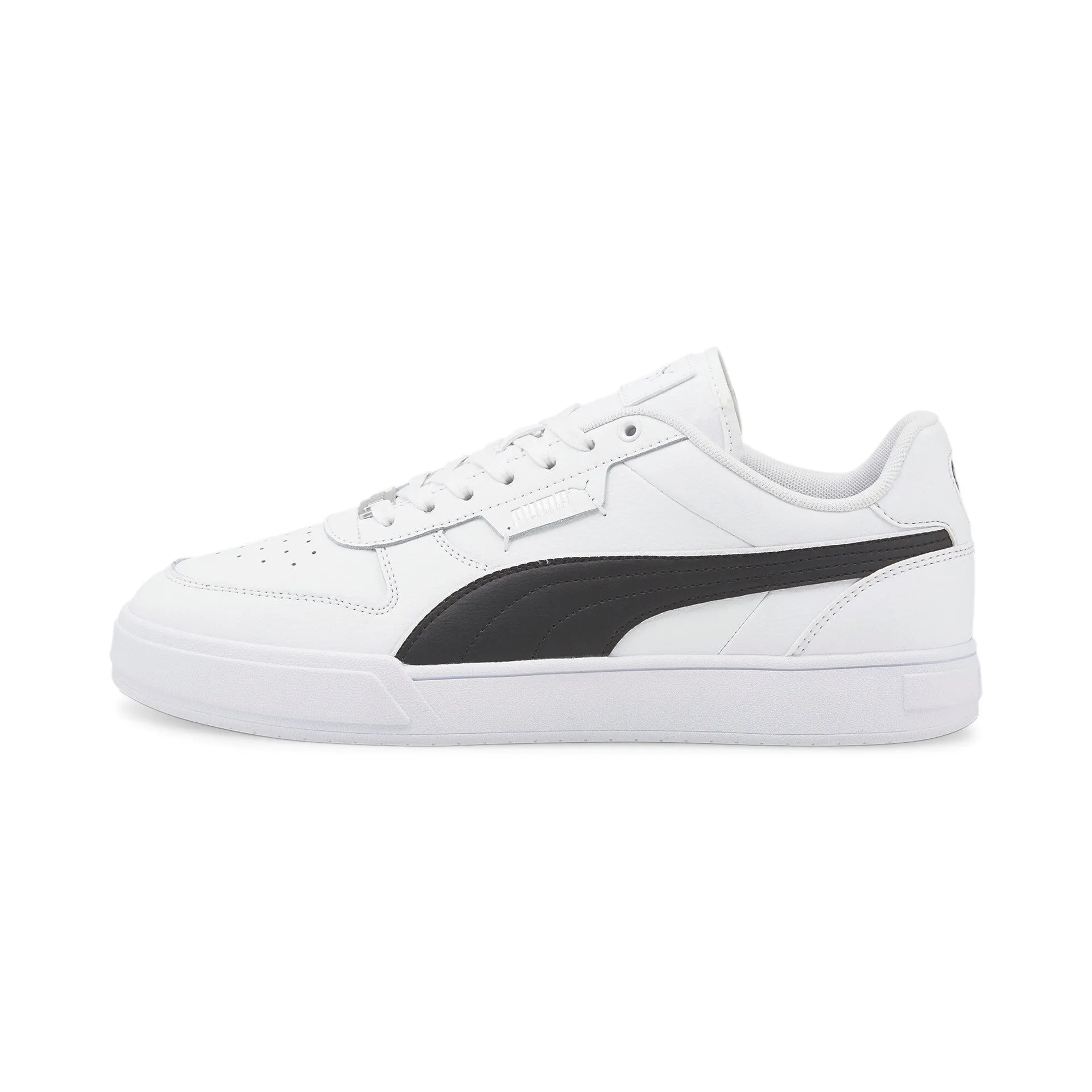 Puma men's sneakers shoe Caven Dime 384953 04 white black silver