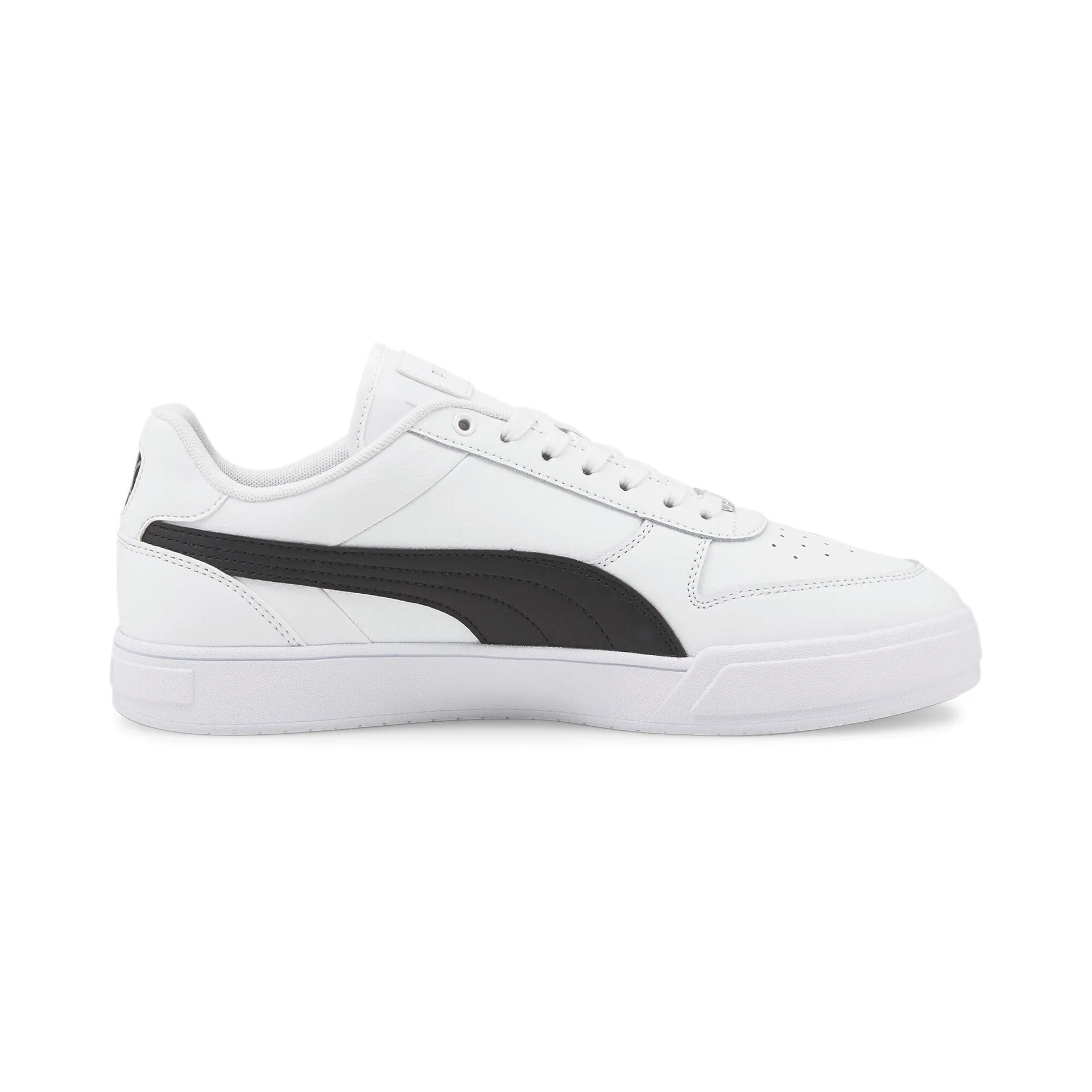 Puma men's sneakers shoe Caven Dime 384953 04 white black silver