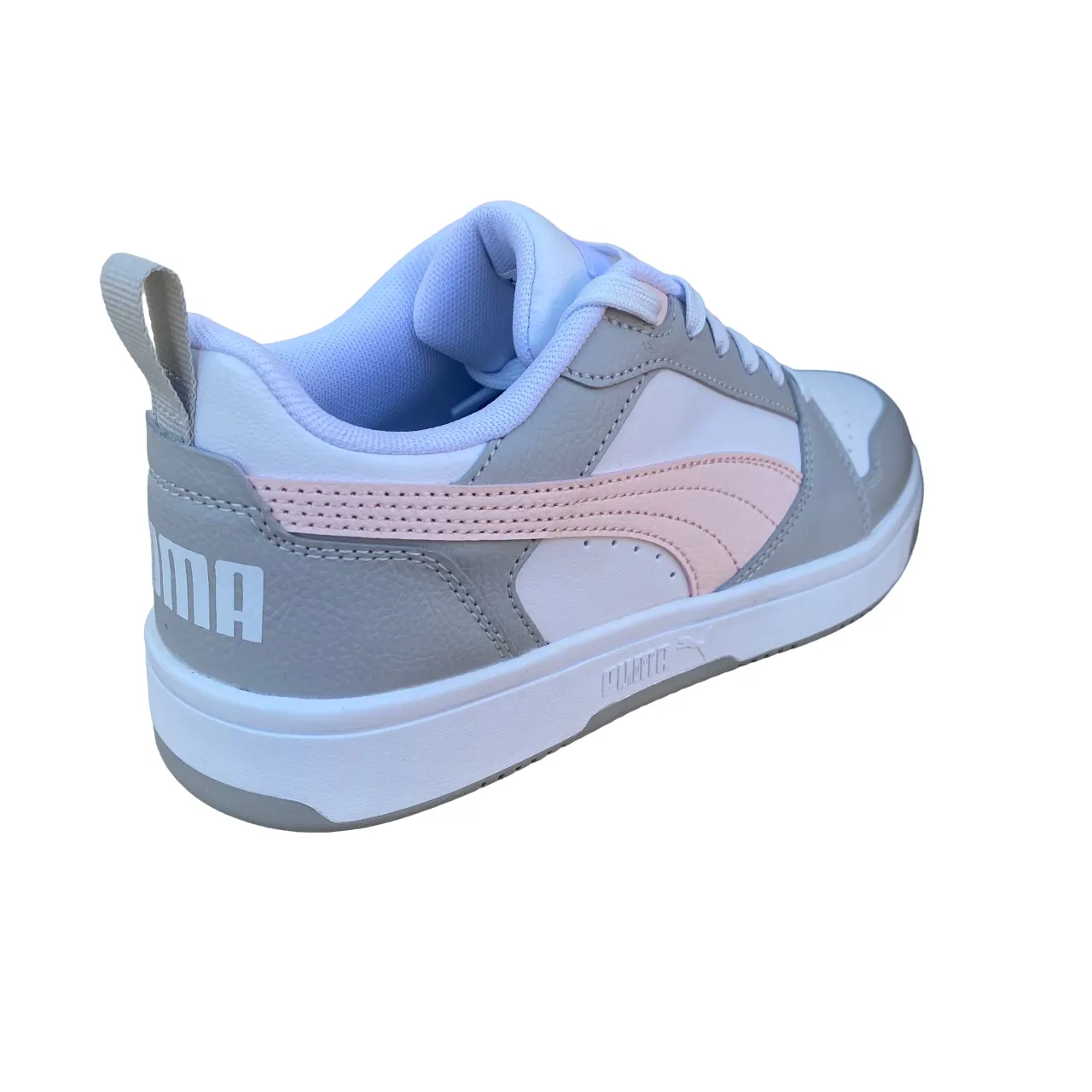 Puma women's sneakers shoe Rebound v6 Low 392328 08 white-pink-grey