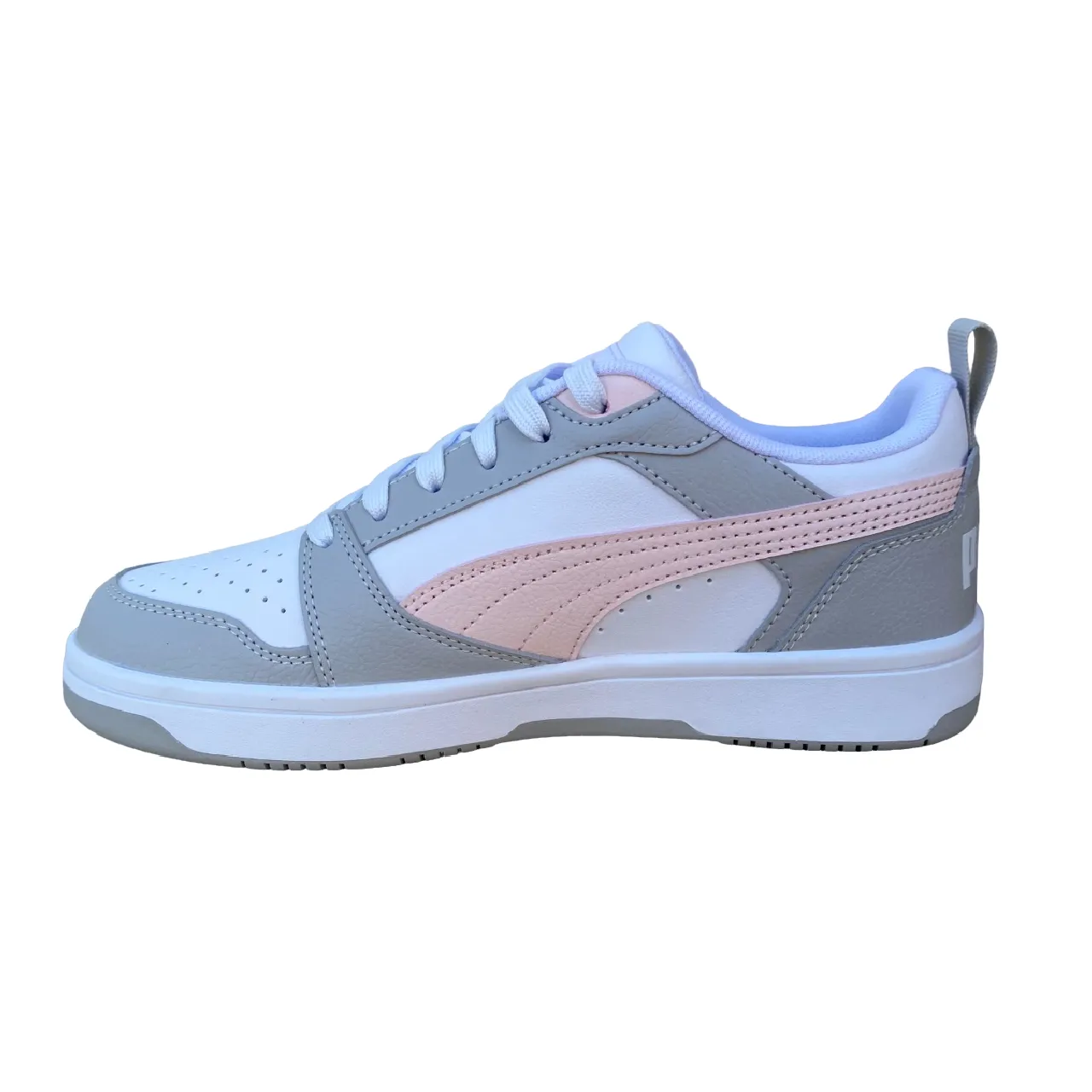 Puma women's sneakers shoe Rebound v6 Low 392328 08 white-pink-grey