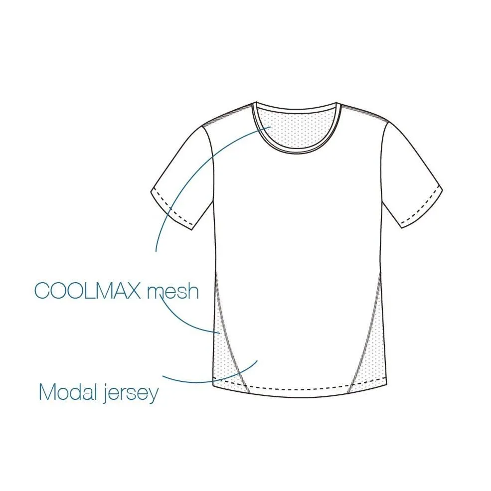 SportMesh Coolmax® Round Neck Short Sleeve Tee