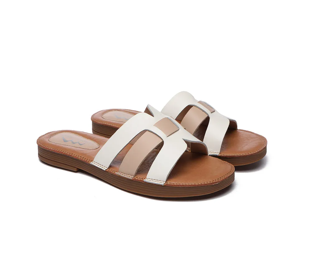 Ultra Soft Open Toe Woven Flat Sandals Women Sandals