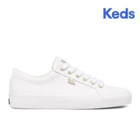 Women's Jump Kick Leather White(WH63681)