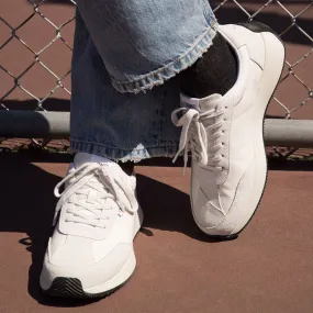 Wyndon White Jogger Sneakers